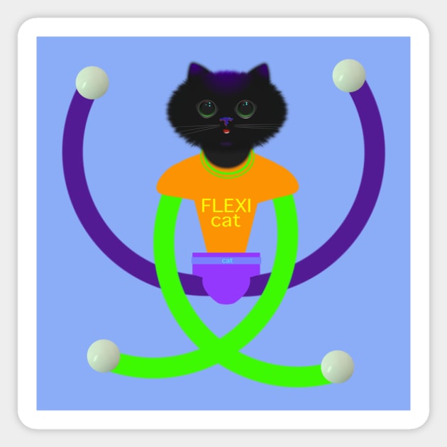 Flexi cat.3. Sticker by Beta Volantis